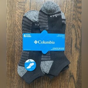 Columbia Ankle Socks, brand new, men’s size 6-12